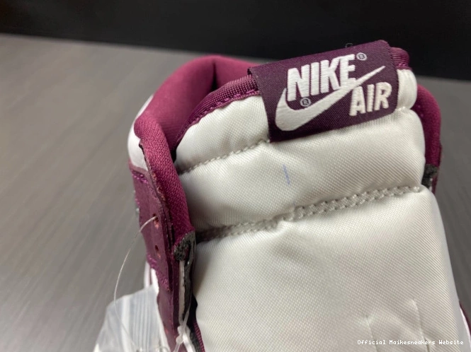 Official Maikesneakers 555088-611 Bordeaux OG 1 Jordan High Air 0817